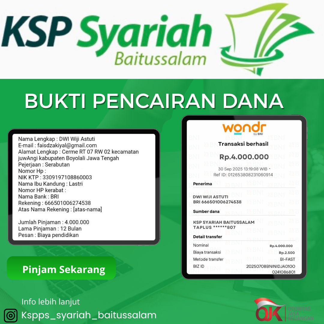 Bukti Pencairan 5